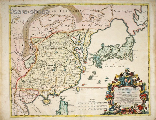 中国王国図