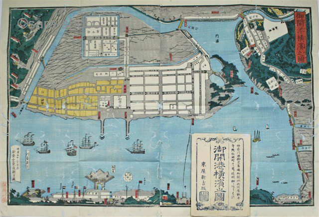 御開港横浜之図